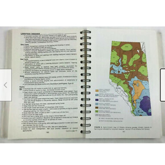 1976 Dept Agriculture Alberta Farm Guide Crop Insects Livestock Commodity Future - Picture 5 of 12